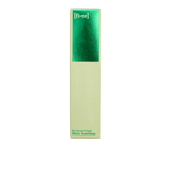 Minty Something Bio-Deocreme von FINE, 40 g Tube