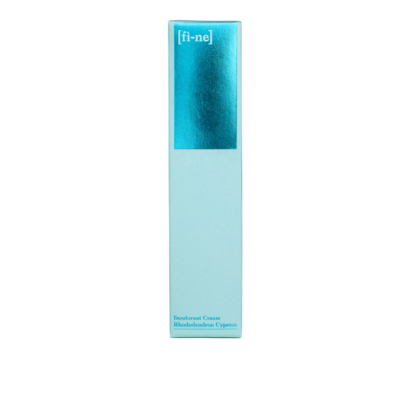 Rhododendron Cypress Bio-Deocreme von FINE, 40 g Tube