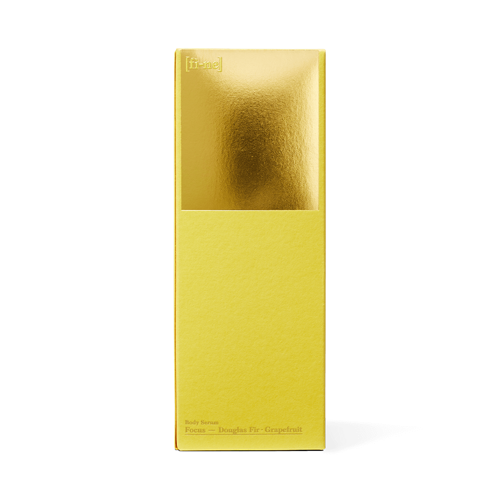 Focus Hyaluron Body Serum von FINE, 200 ml Verpackung