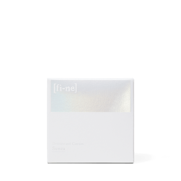 Senza Naturdeocreme ohne Natron von FINE, 50 g Glastiegel